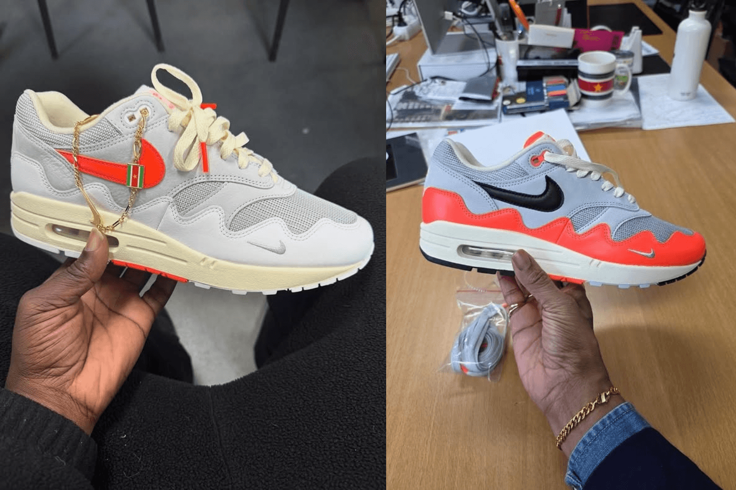 Just Revealed: Two New Colorways of the Patta x Nike Air Max 1 'Waves'
