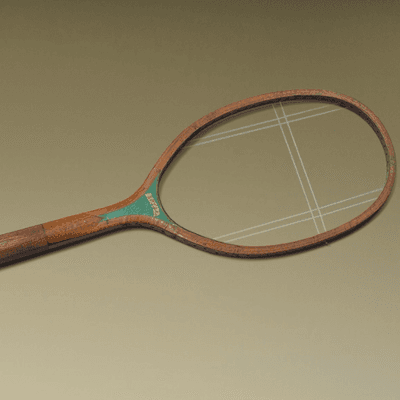 Mizuno tennis racket from 1940's