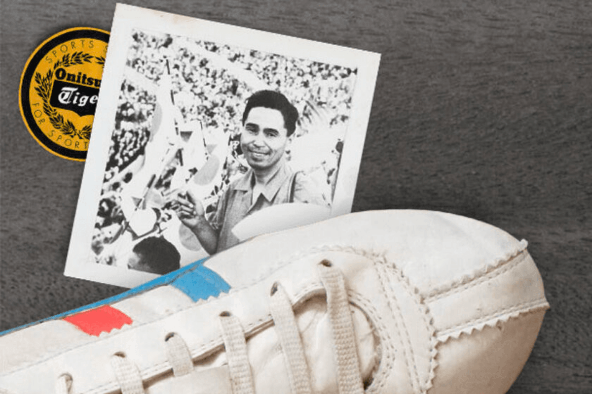 Photography of Onitsuka Tiger's founder