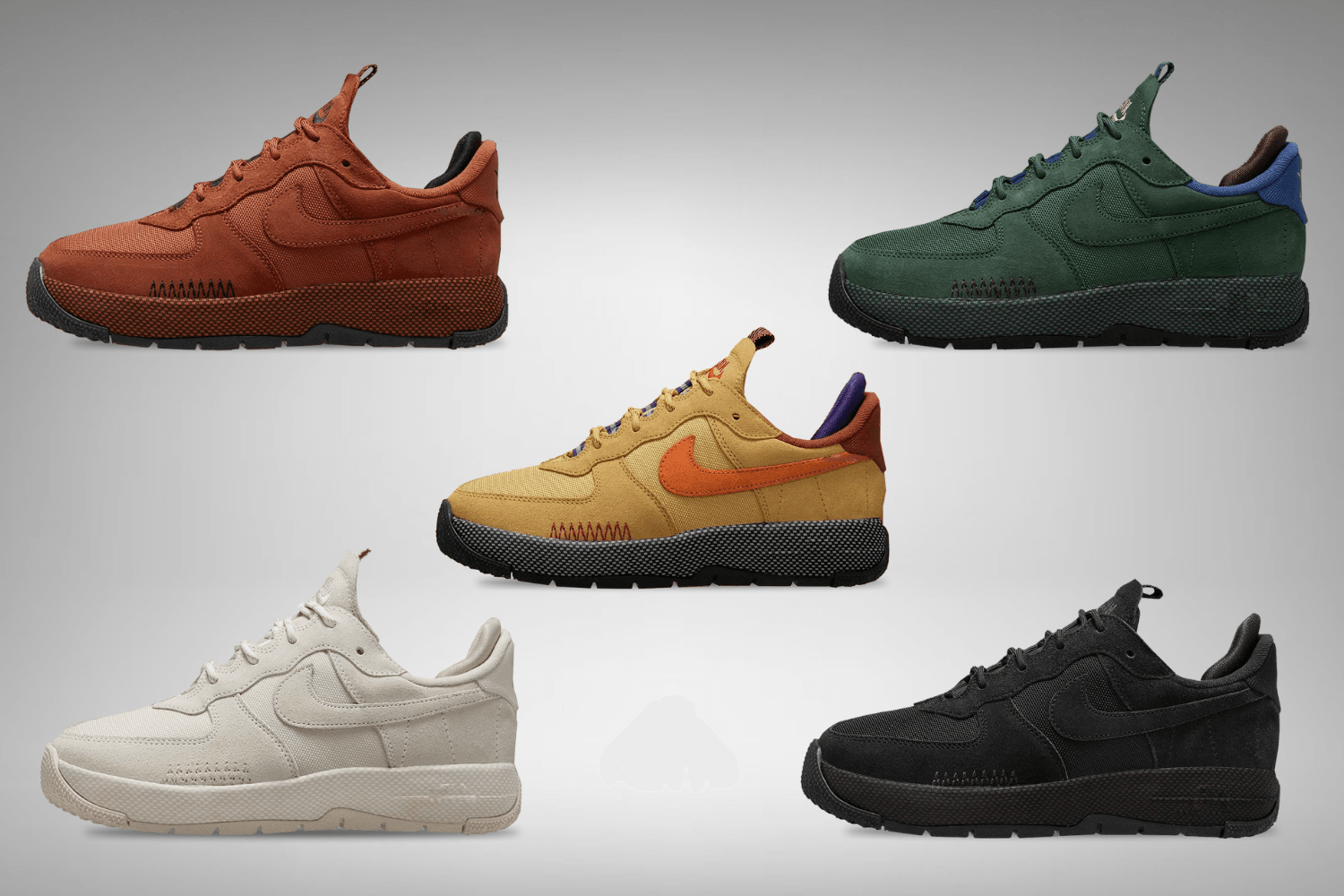 Eerste beelden van de nieuwe Nike Air Force 1 Wild silhouet