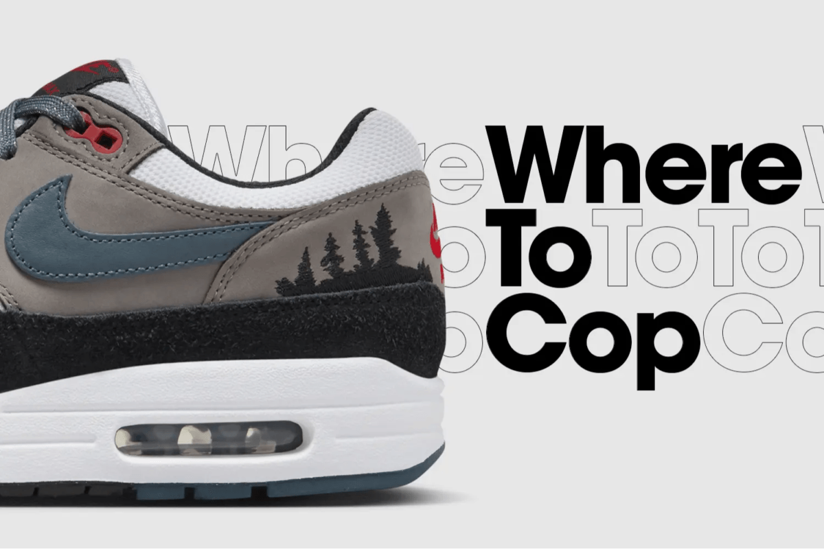 Where to cop: Nike Air Max 1 PRM 'Slate Blue'