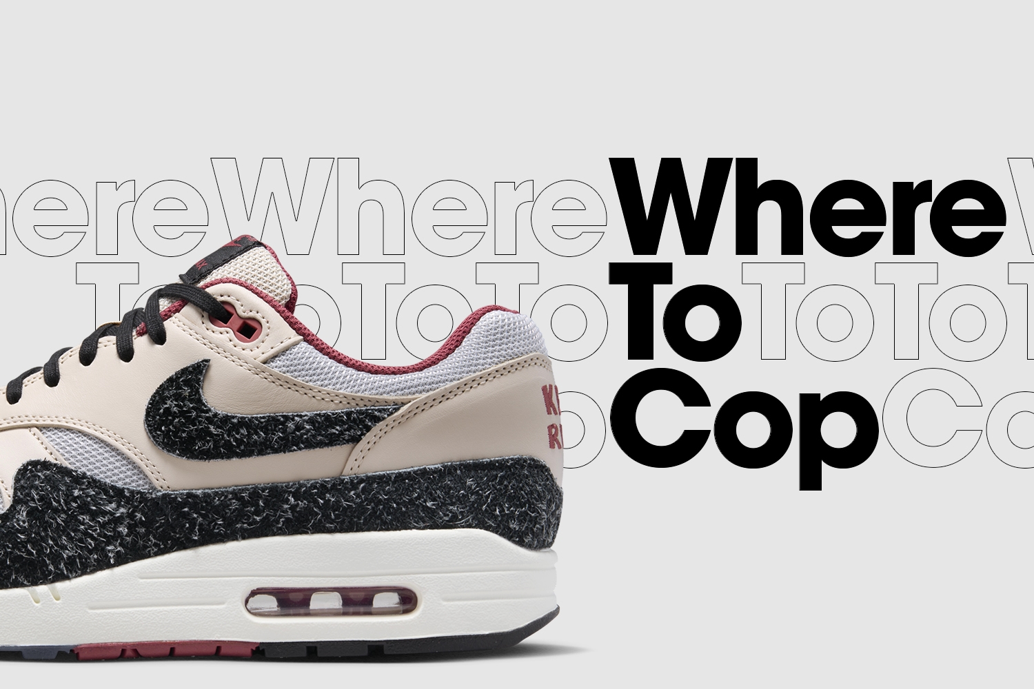 Where to cop: Nike Air Max 1 PRM 'Keep Rippin Stop Slippin 2.0'
