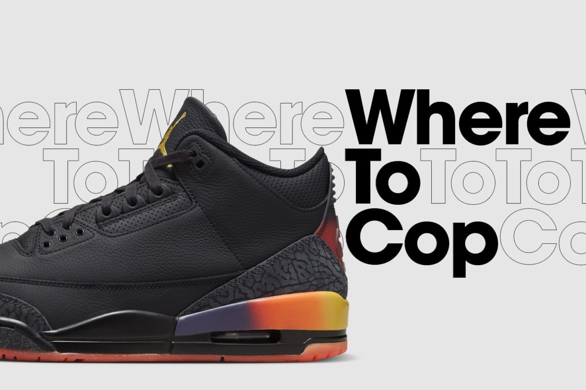 Where to cop: J Balvin x Air Jordan 3 'Rio'