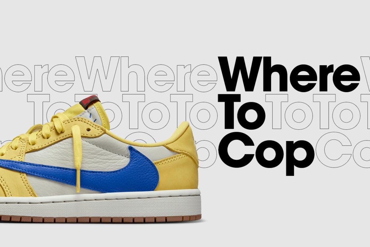 Where to cop: Travis Scott x Air Jordan 1 Low OG WMNS 'Elkins'