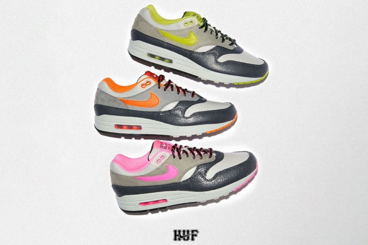 HUF onthult details over de release van de Nike Air Max 1
