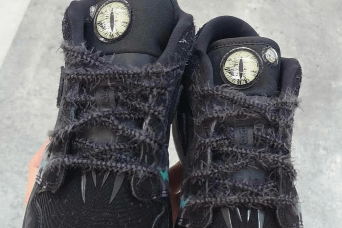 De eerste beelden van de Air Jordan 1 Low 'Halloween' zijn opgedoken