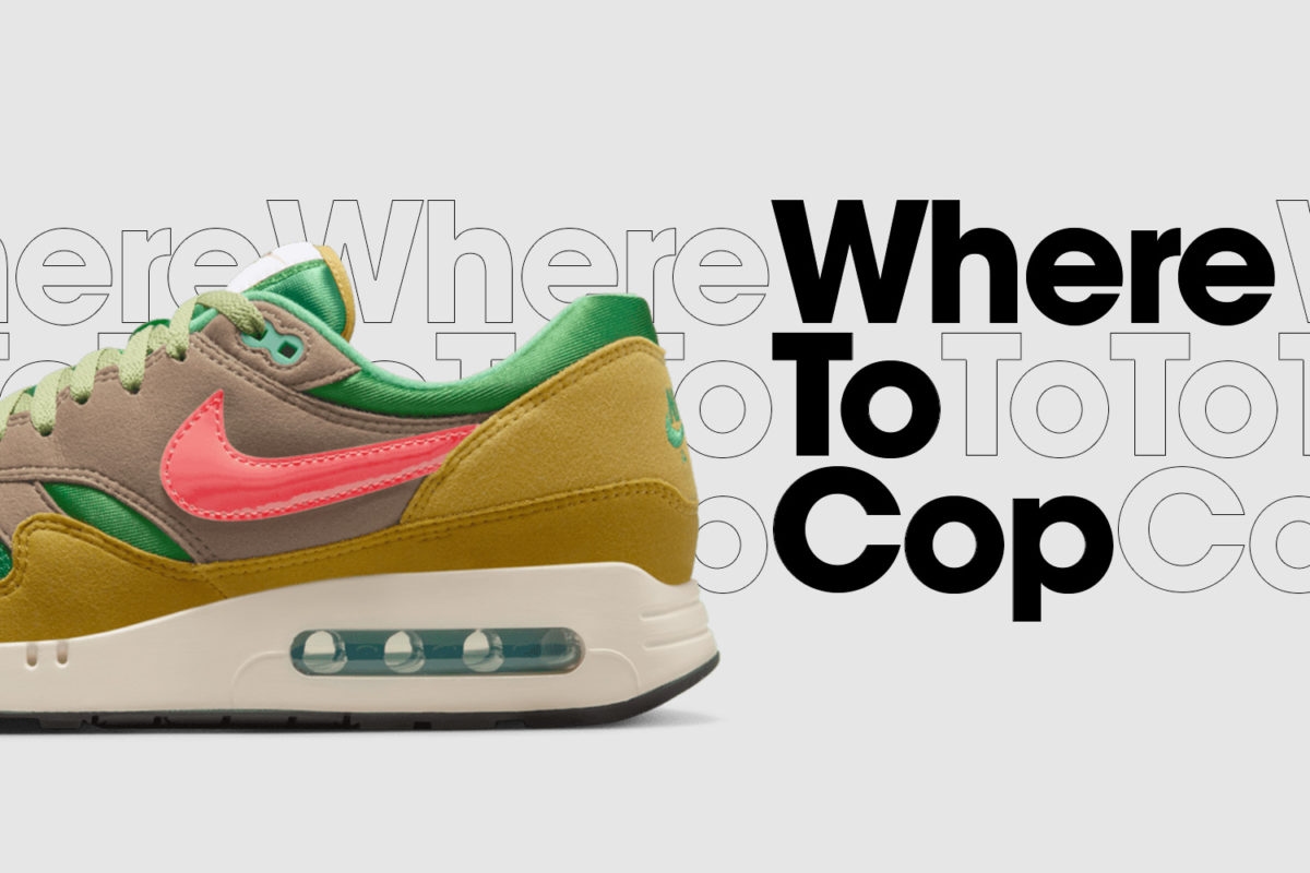 Where to cop: Nike Air Max 1 '86 PRM 'Powerwall BRS' – 2024