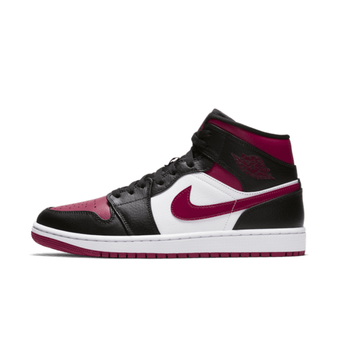 Air Jordan 1 Mid 'Bred Toe'