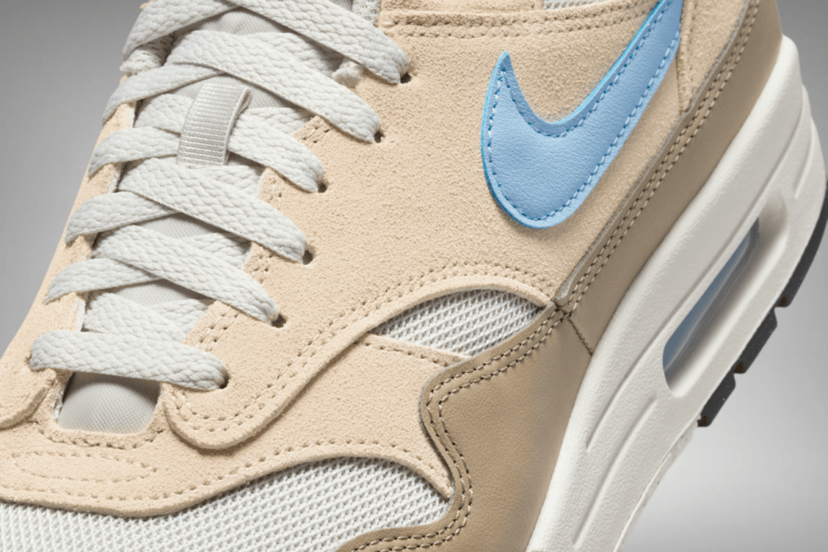 De Nike Air Max 1 Essential 'Beige & Light Blue' is gedropt