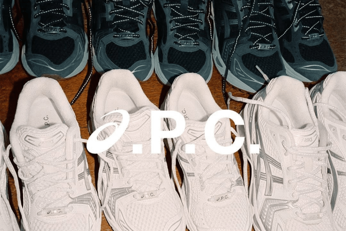 A.P.C. en ASICS onthullen een tennis geĂŻnspireerde collectie