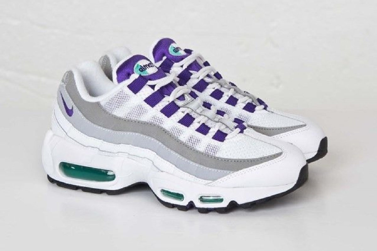 De Nike Air Max 95 OG 'Grape' verschijnt in 2026 met Big Bubble