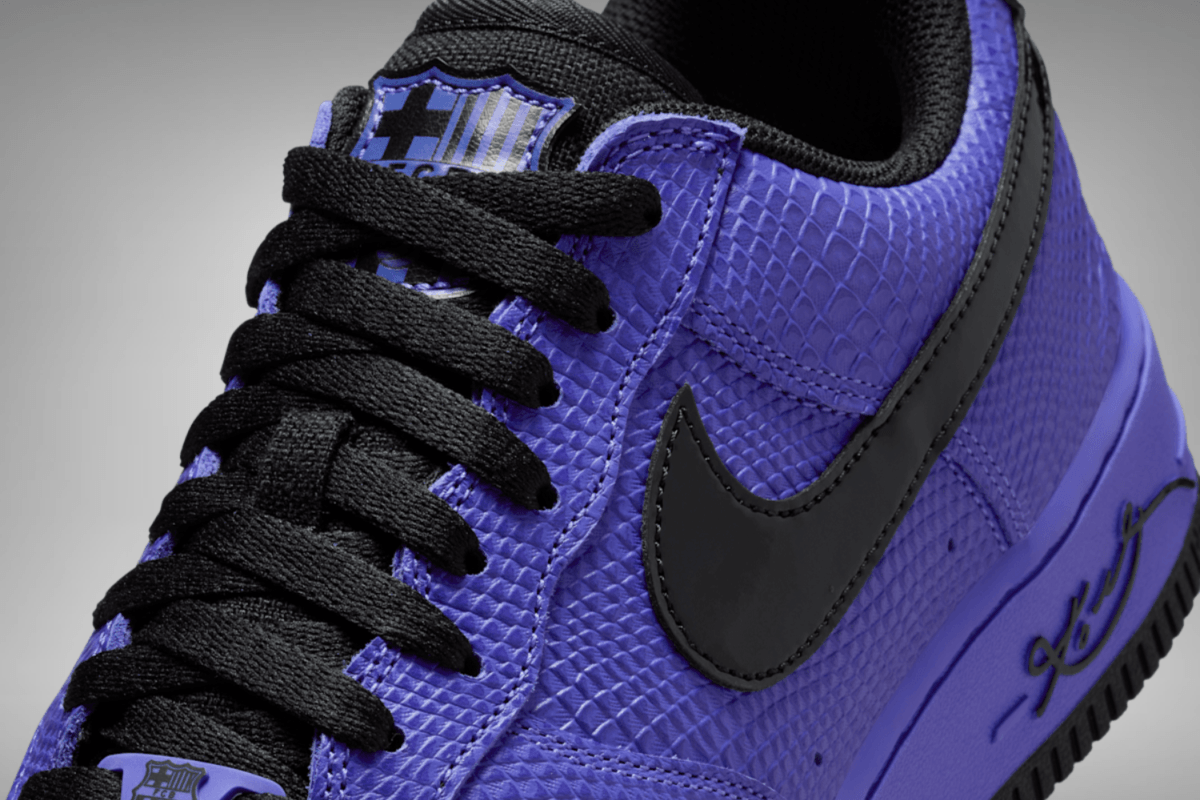 FC Barcelona en Kobe verenigd op een opvallende Nike Air Force 1 Low Protro