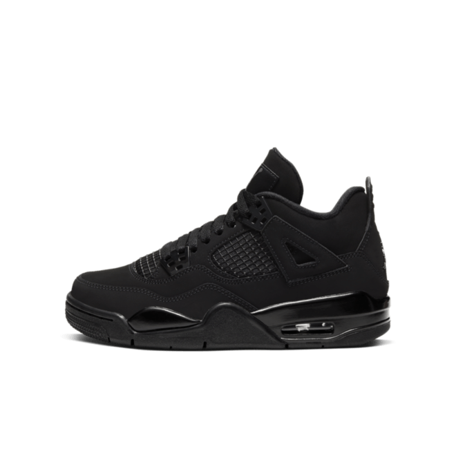 Air Jordan 4 Retro GS 'Black Cat' 408452-010
