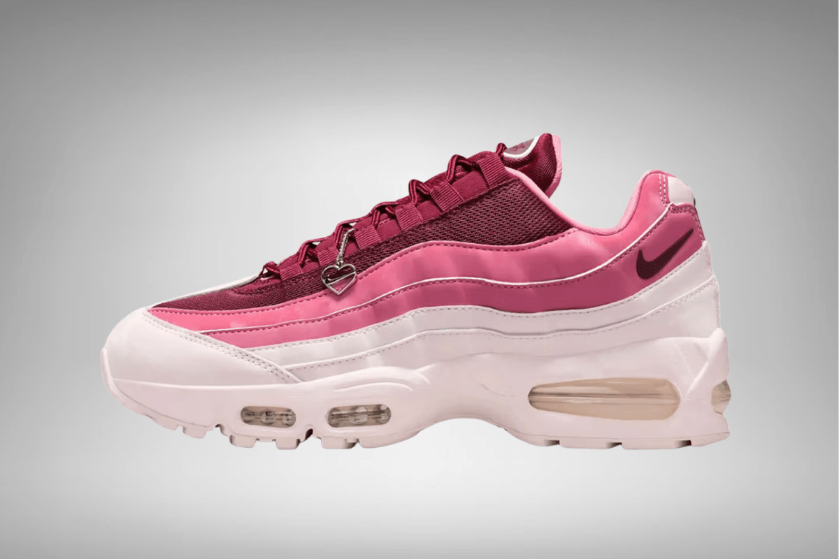Nike onthult de Air Max 95 'Valentine's Day' 2026 release