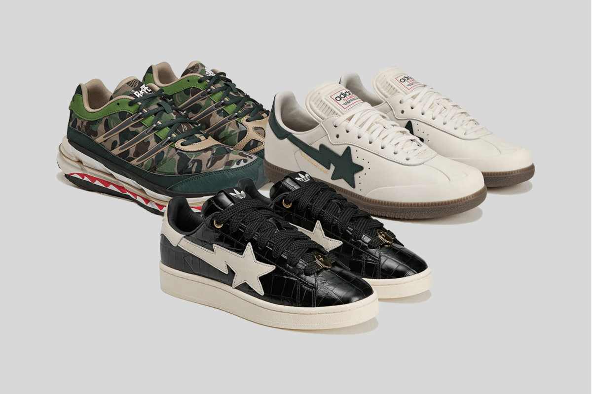 BAPE x adidas vieren het WK 2026 met een 'World Cup' collectie