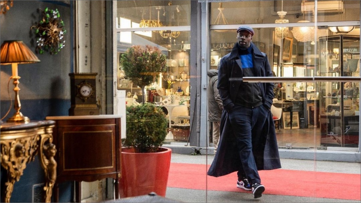 Jordan 1 in der Netflix Serie 'Lupin' über den Pariser Meisterdieb
