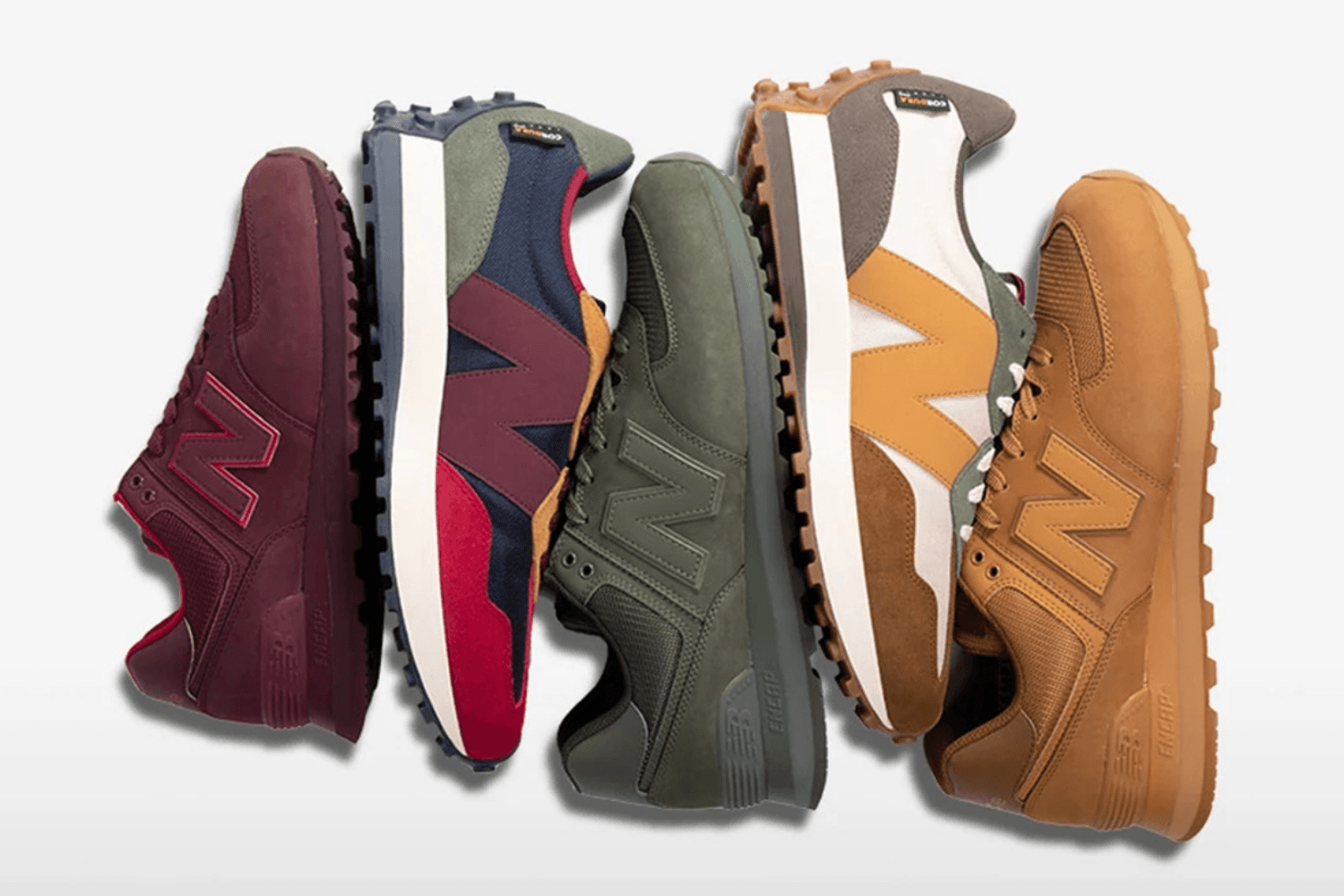 Das New Balance 574 & 327 'Winterized' Pack