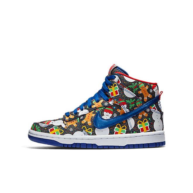 Nike SB Dunk High Concepts Ugly Christmas Sweater 2017 (GS)