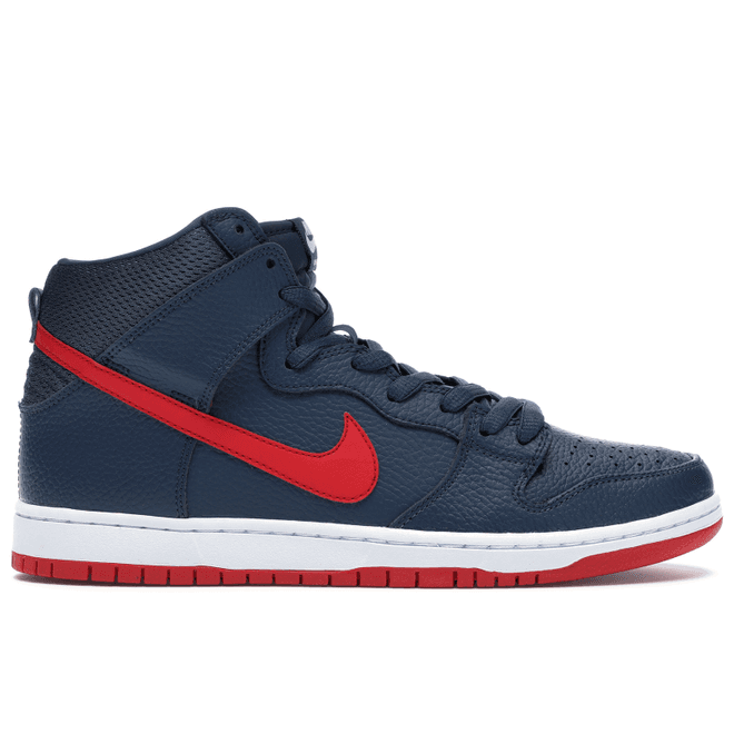 Nike Dunk SB High Squadron Blue University Red