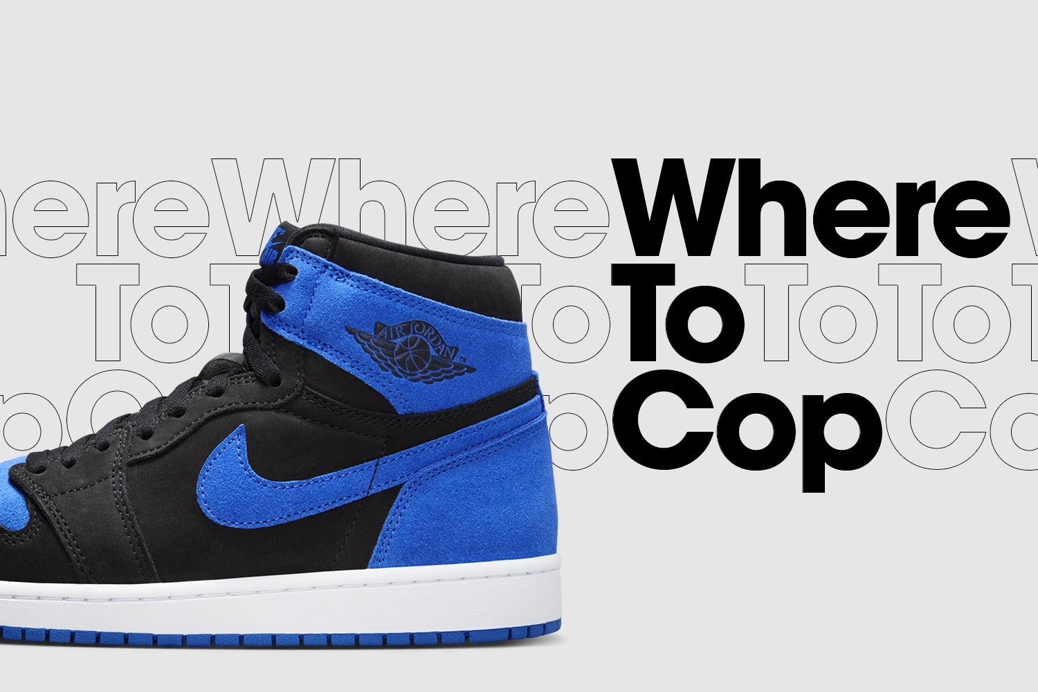 Where To Cop: Nike Air Jordan 1 Retro High OG 'Royal Reimagined'