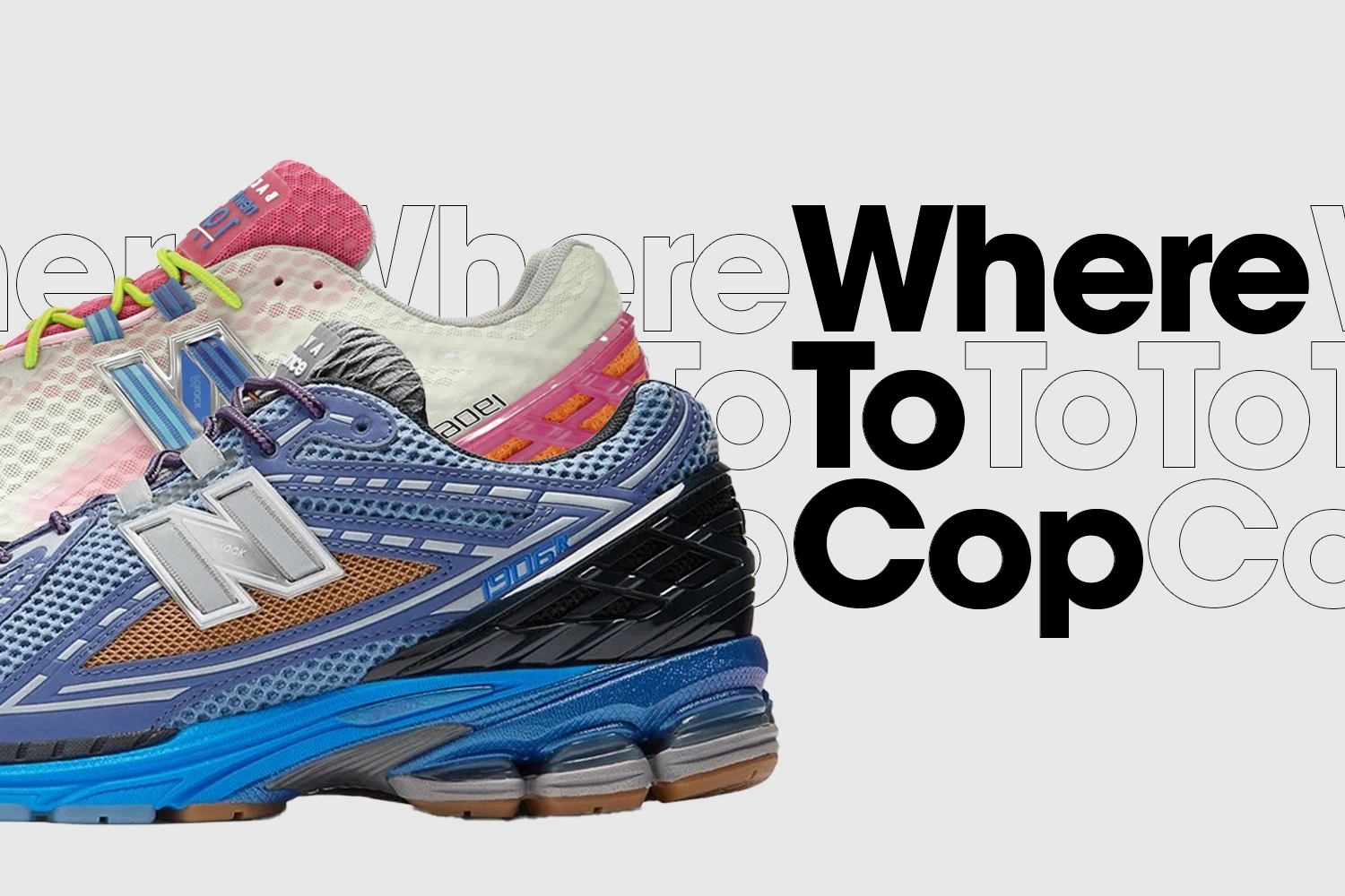 Where to cop: die Action Bronson x New Balance 1906R 'Rosewater' & 'Medusa Azul'