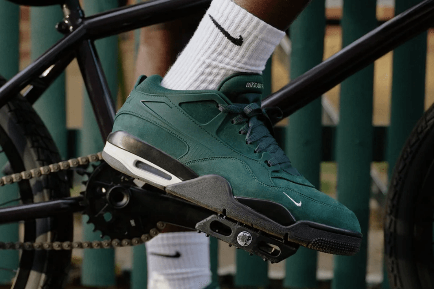 Release reminder: the Nigel Sylvester x Air Jordan 4 RM 'Grandma's Driveway'