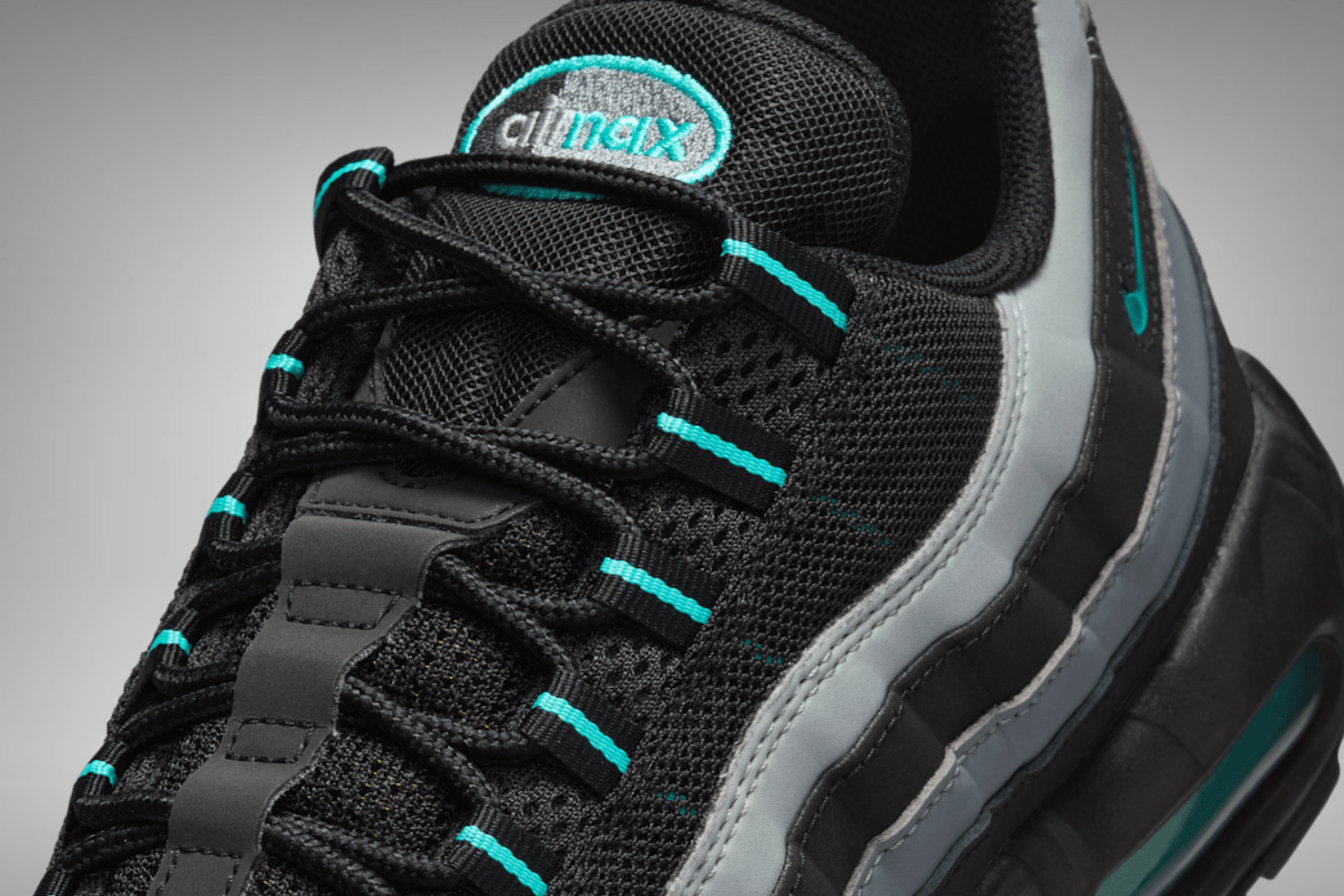 The Nike Air Max 95 'Jade Jewel' is reminiscent of the Tiffany & Co. releases