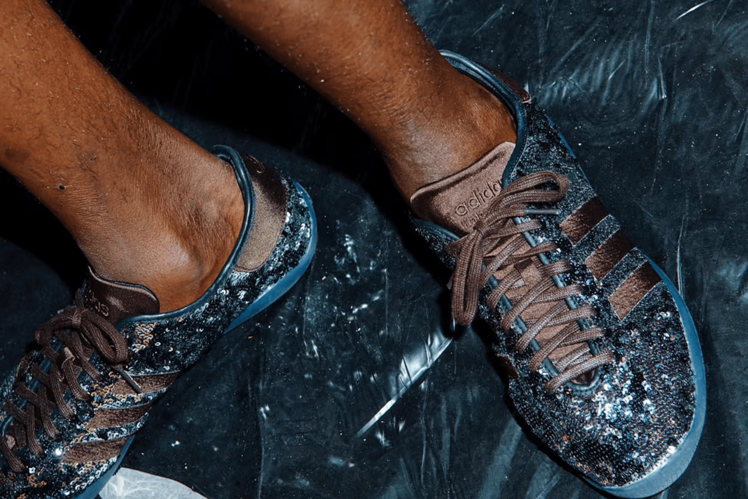 Wales Bonner x adidas Karintha dazzles with Y2K-inspired sparkle