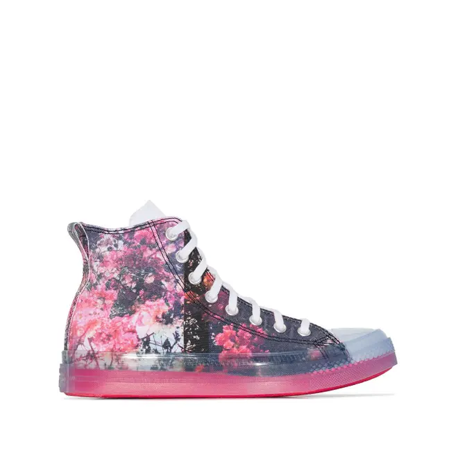 Converse X Shaniqwa Jarvis pink Chuck 70 floral high top