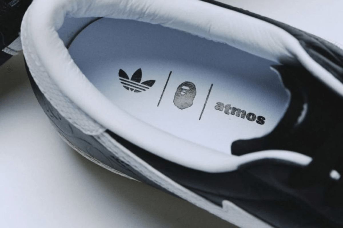 atmos unveils BAPE x adidas Superstar 'Glow In The Dark' during anniversary year