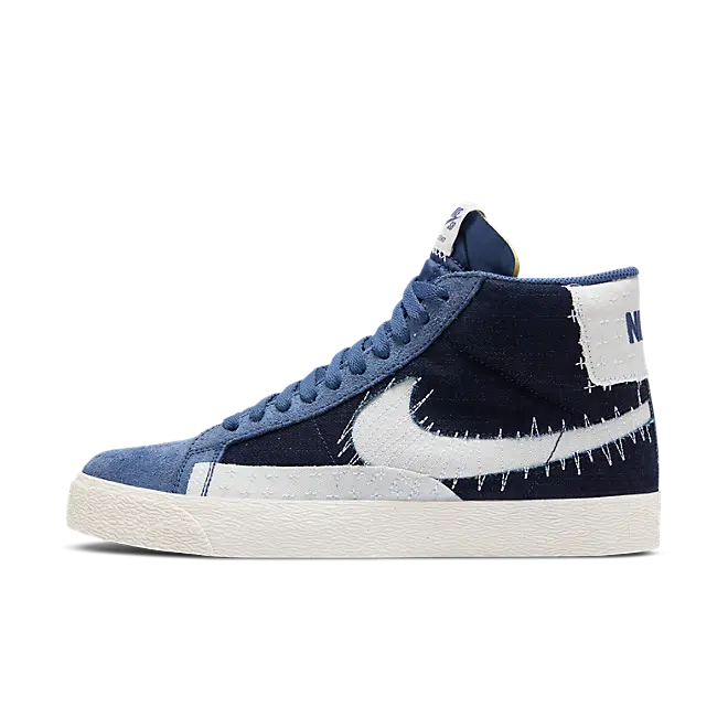 Nike SB Zoom Blazer Mid Sashiko 'Mystic Navy'