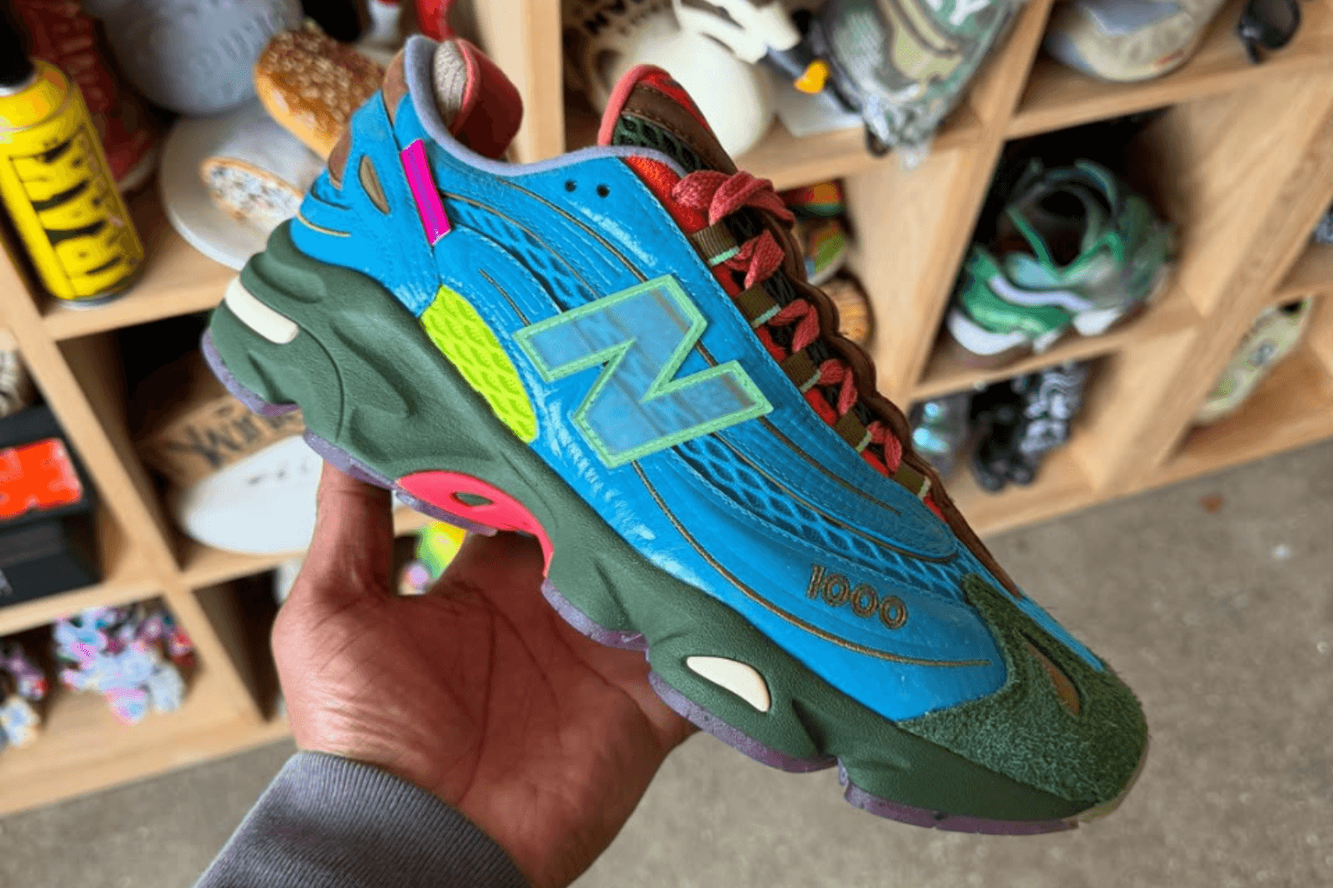 The Salehe Bembury x New Balance 1000 'Fog Be The Cloud' Is Almost Here