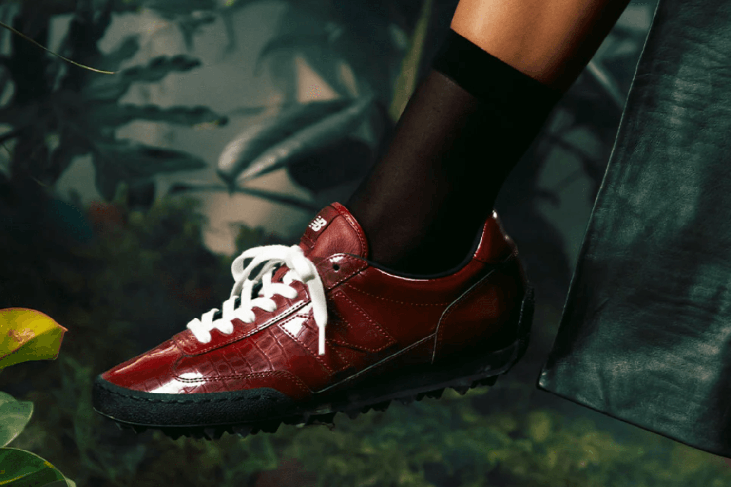 New Balance Unveils the Gator Run in Shiny Croc Leather
