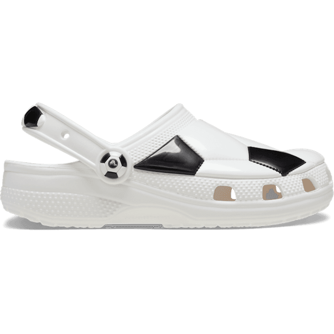 Crocs Kids Toddler Classic Soccer Clogs White