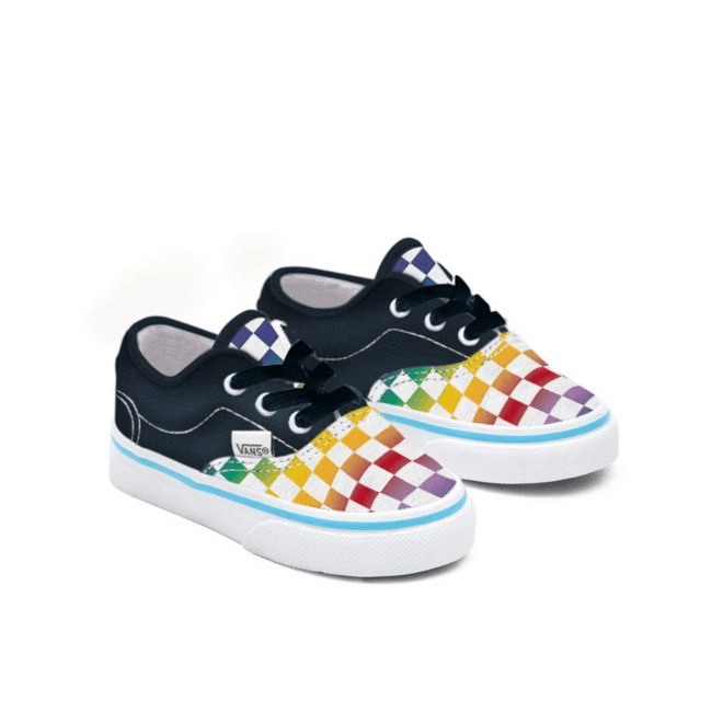VANS Gepersonaliseerde Toddler Rainbow Checkerboard Authentic