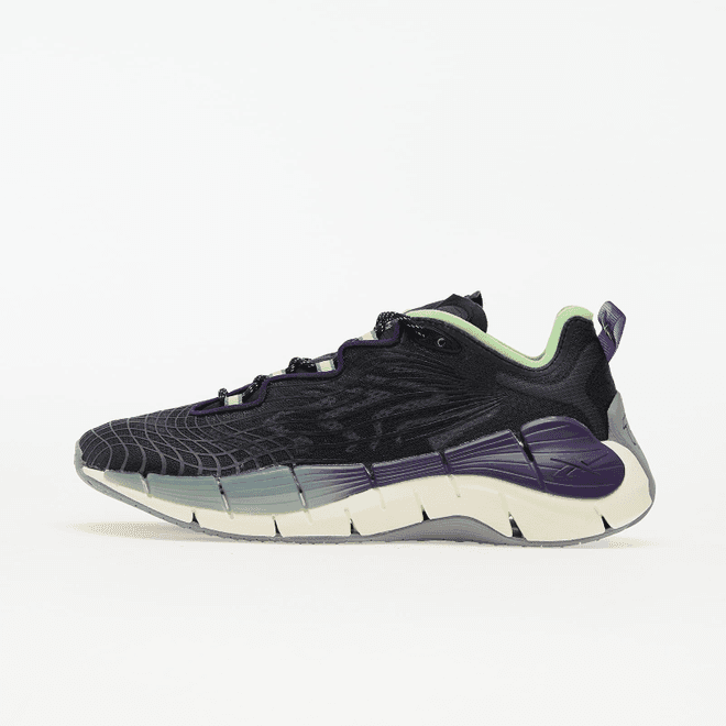 Reebok Zig Kinetica II Core Black/ Dark Orchid/ Neon Mint
