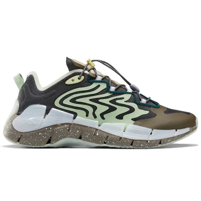 Reebok Zig Kinetica II Brain Dead Grey Green