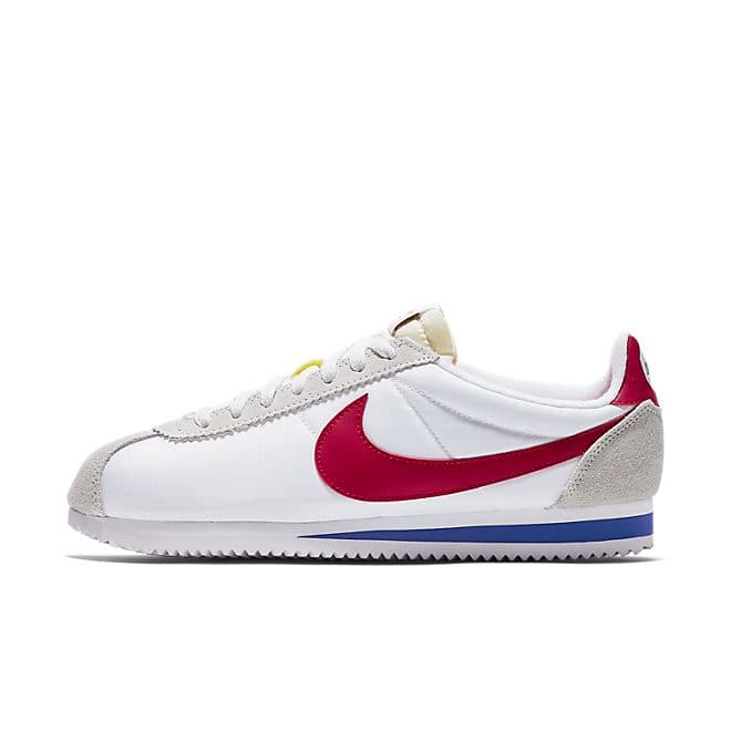 Nike Classic Cortez Nylon Premium QS - White / Varsity Red - Varsity Royal