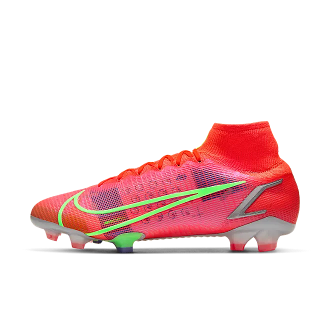 Nike Mercurial Superfly 8 Elite FG Firm Ground 'Bright Crimson Indigo Burst' CV0958-600 (Size: US 7)