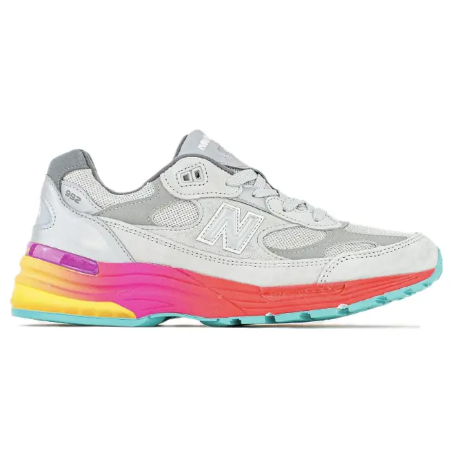 New Balance 992 Made in USA Grey Multi
