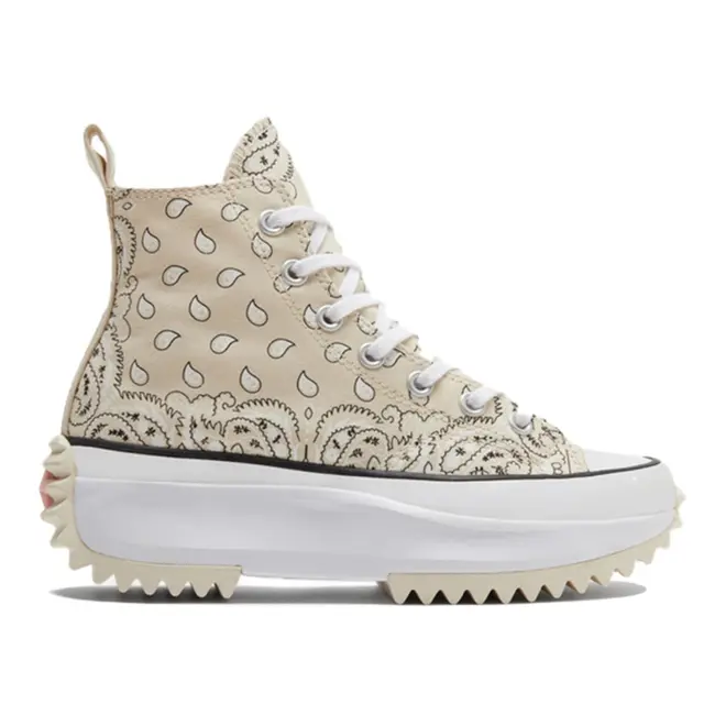 Converse Run Star Hike Hi Paisley Beige (W)