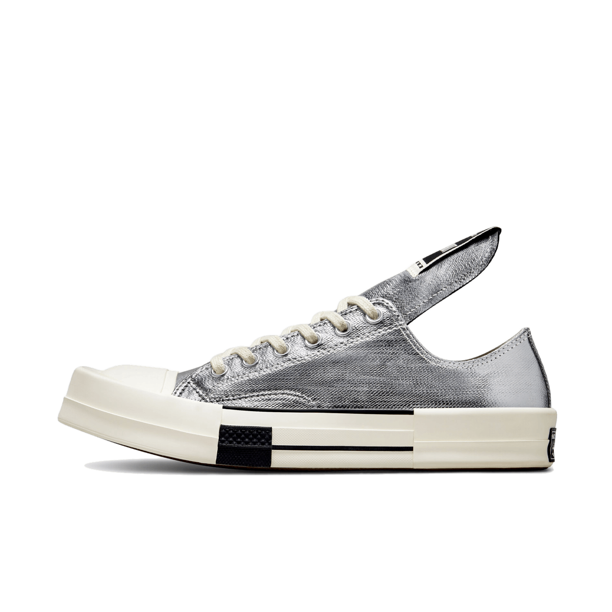 Rick Owens x Converse TURBODRK Chuck 70 Lo 'Silver' A01292C
