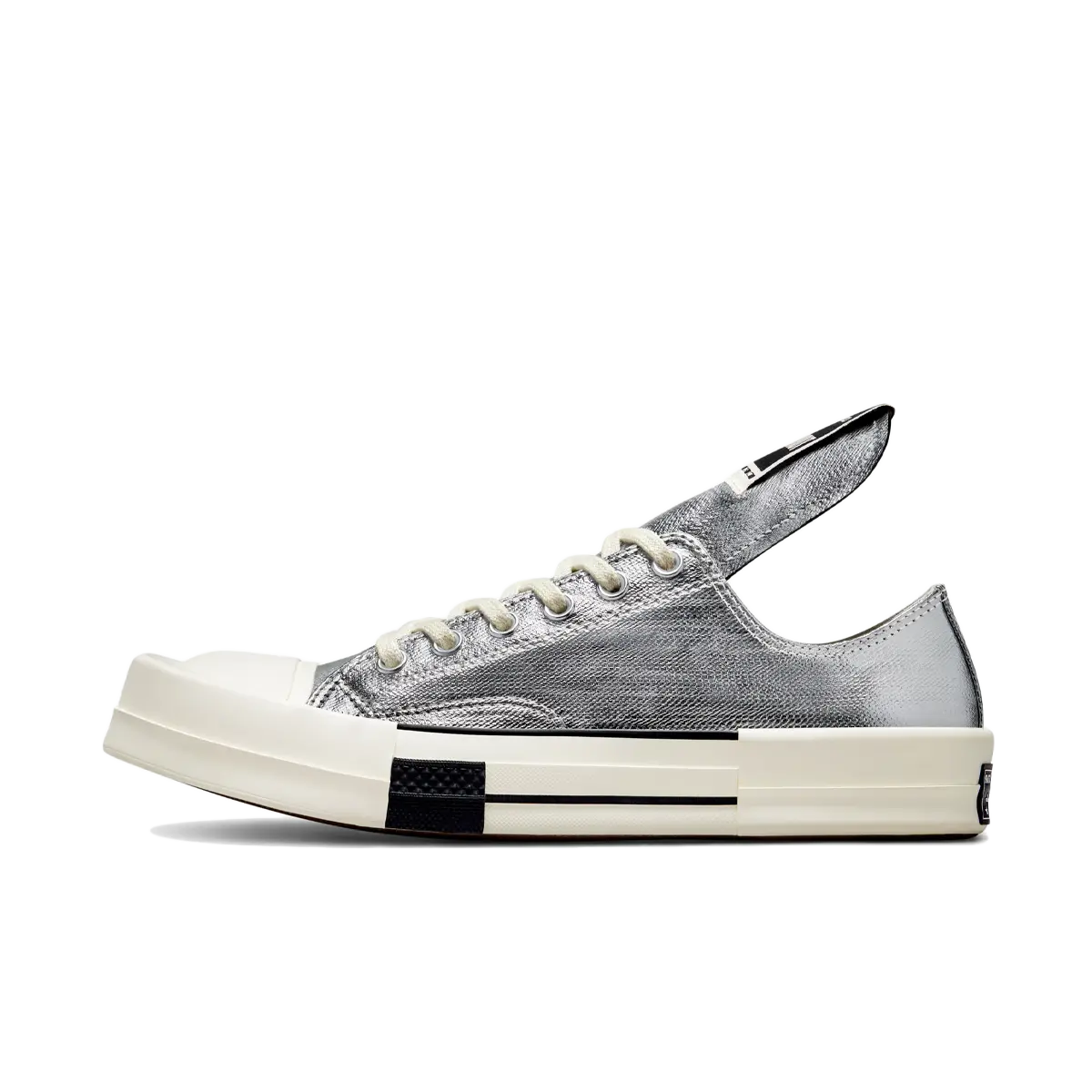 Rick Owens x Converse TURBODRK Chuck 70 Lo 'Silver'