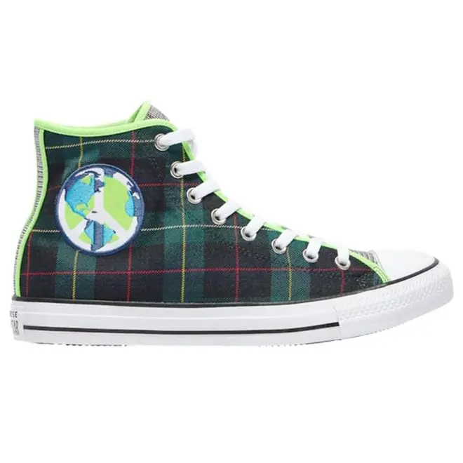 Converse Chuck Taylor All-Star Hi World Peace Green Red