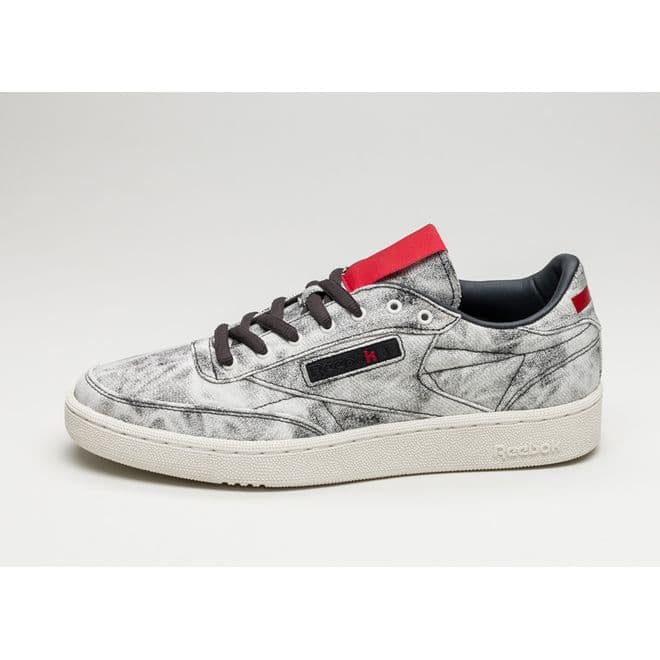 Reebok x Kendrick Lamar Club C (White / Coal / Scarlet)