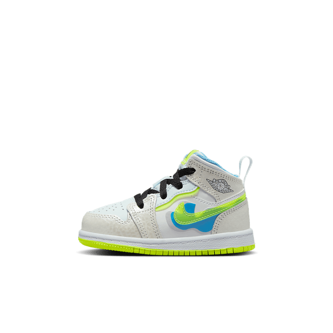 Air Jordan 1 Mid SE TD 'Warped Swoosh' DV1322-017