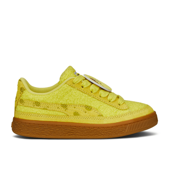 Puma SpongeBob SquarePants x Suede Little Kid 'SpongeBob' 392114-01