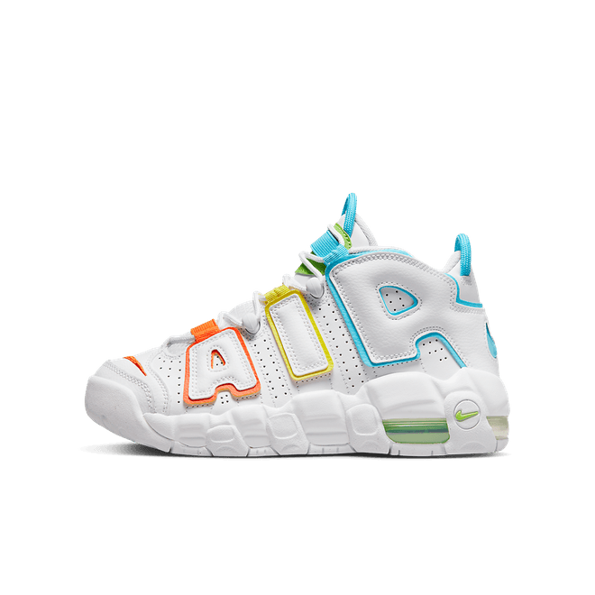 Nike Air More Uptempo GS 'White Rainbow'