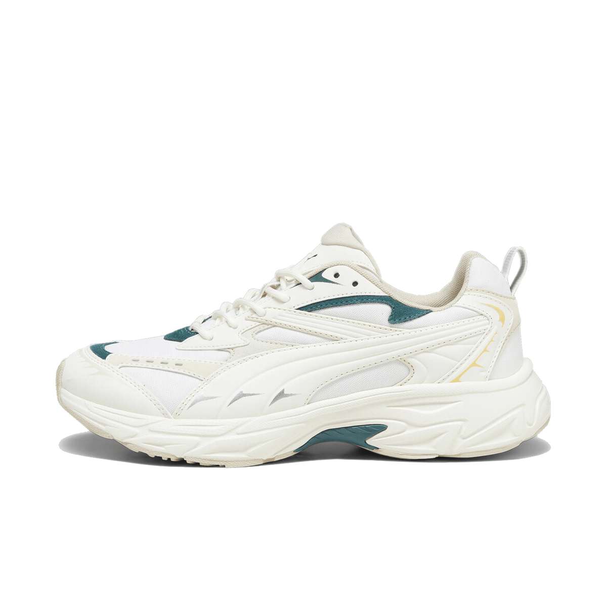 Puma Morphic Varsity 'White Green Yellow' 393647 01