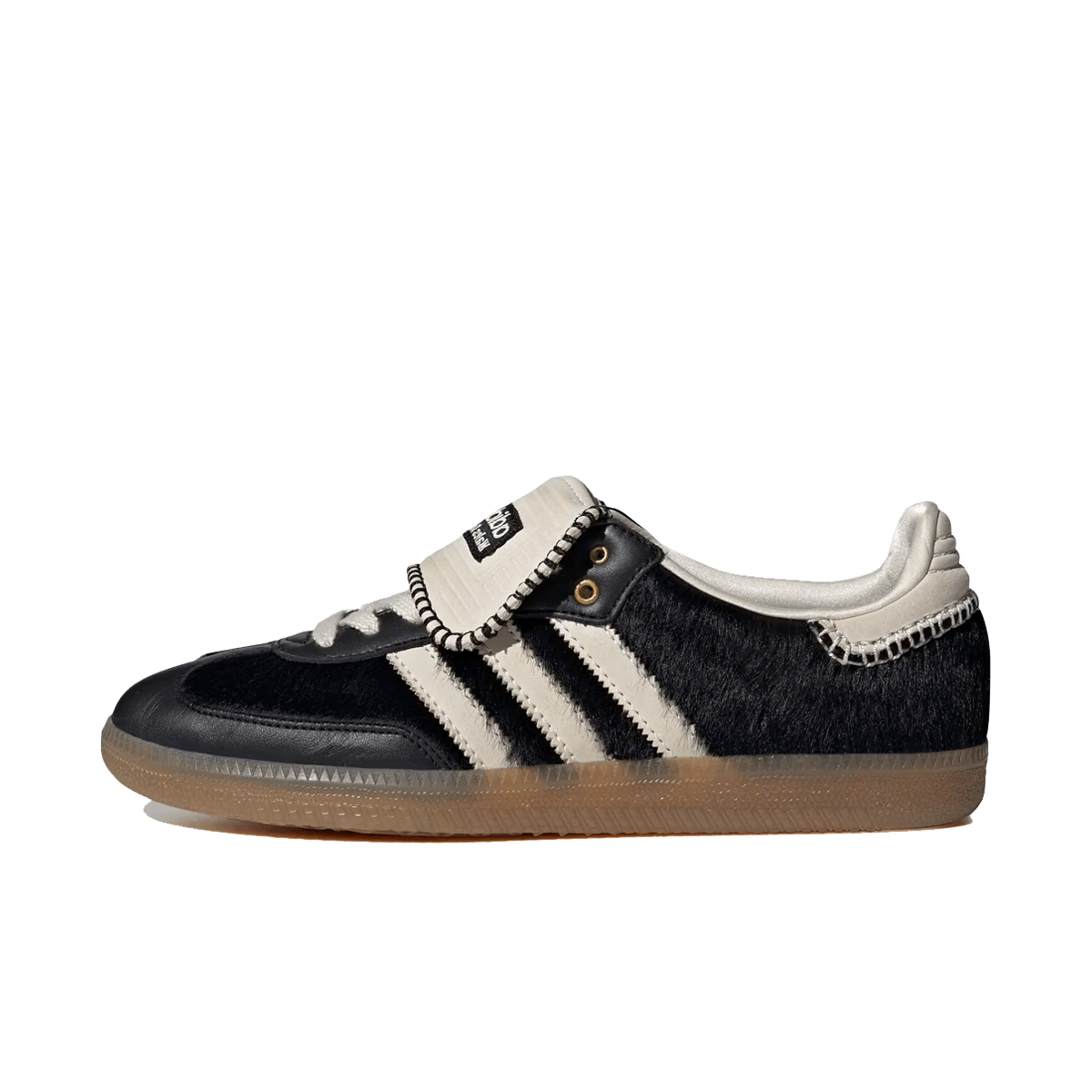 Wales Bonner x adidas Samba Pony Tonal Low 'Core Black'